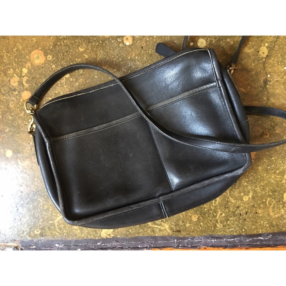 Cute Chunky Zipper Coach Purse
